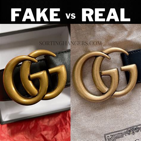 gucci belt original vs fake|authentic gucci belt box.